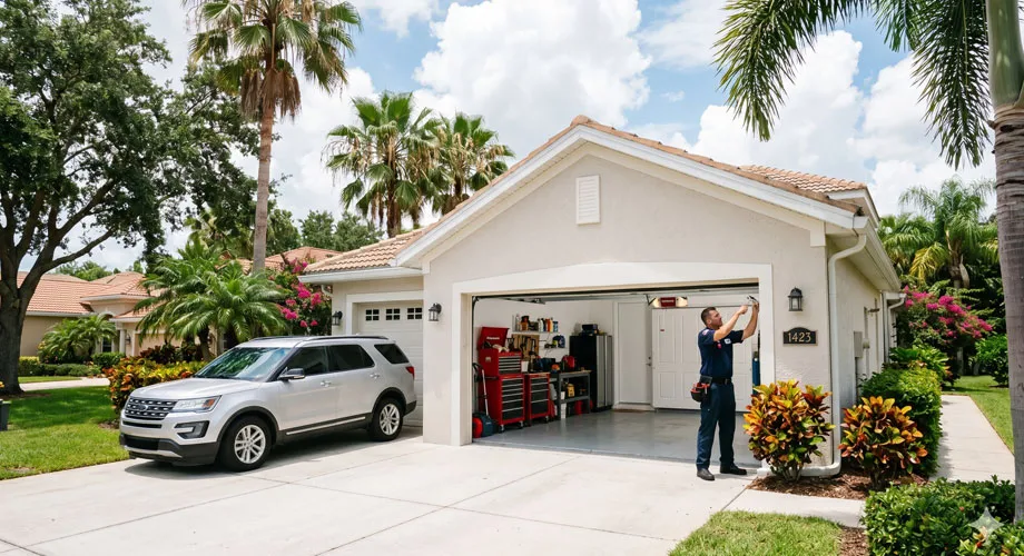 Tampa, FL Garage Door Repair: Problems, Fixes, and Safer Homes